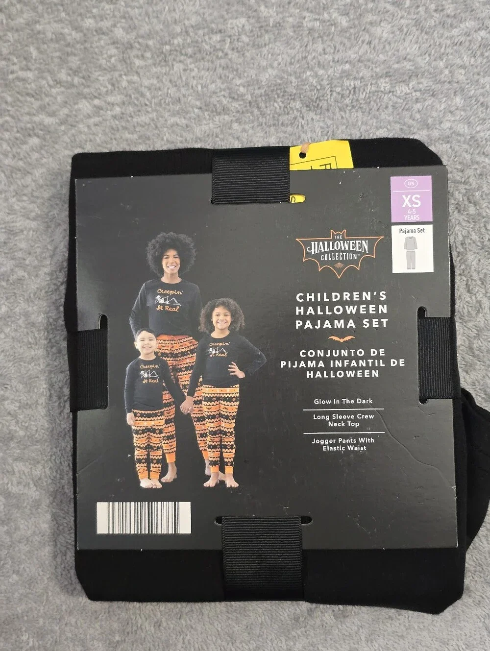 Unisex Children Halloween Pajama Set size XS (4-5)